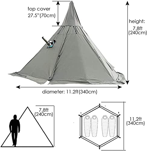 4-Season Teepee Tent
