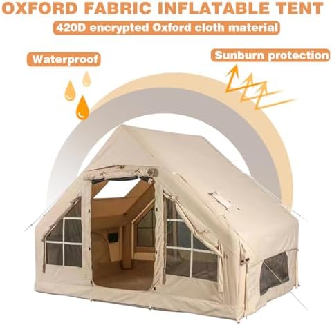 4-8P Inflatable Family Tent