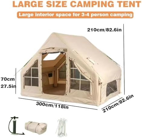 4-8P Inflatable Family Tent