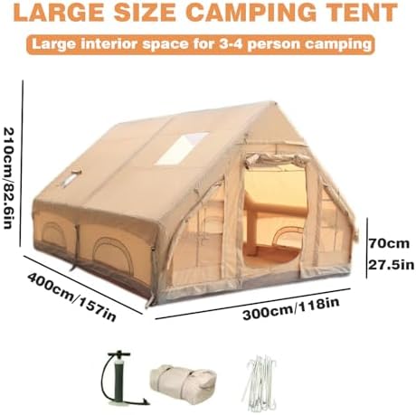 4-8P Inflatable Family Tent