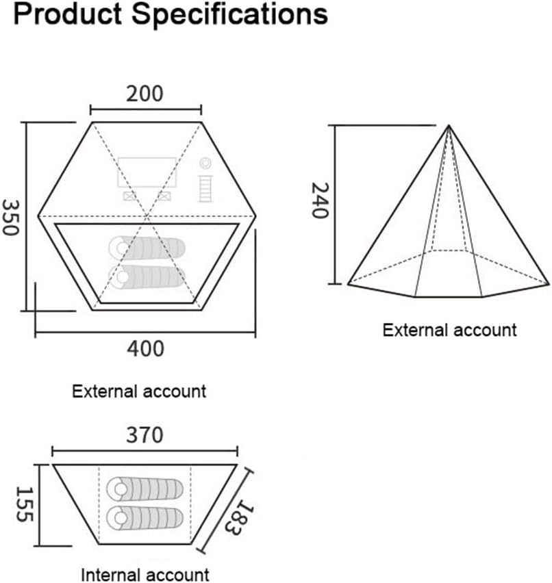 Family Pyramid Teepee Tent