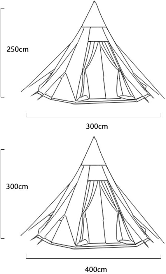 Portable Pyramid Teepee