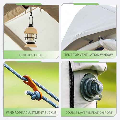 Luxury Inflatable Tent 6-8P