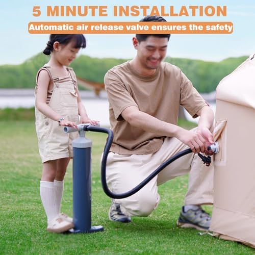4-8P Inflatable Family Tent