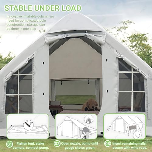Luxury Inflatable Tent 6-8P
