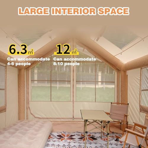 4-8P Inflatable Family Tent