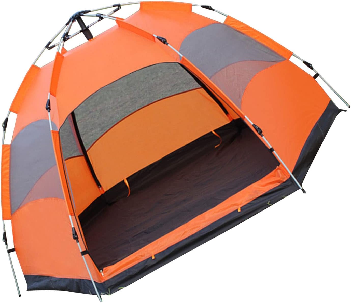 8-Person Hex Tent – Orange