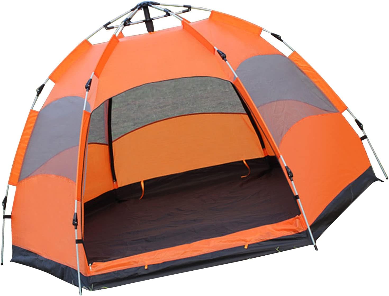 8-Person Hex Tent – Orange