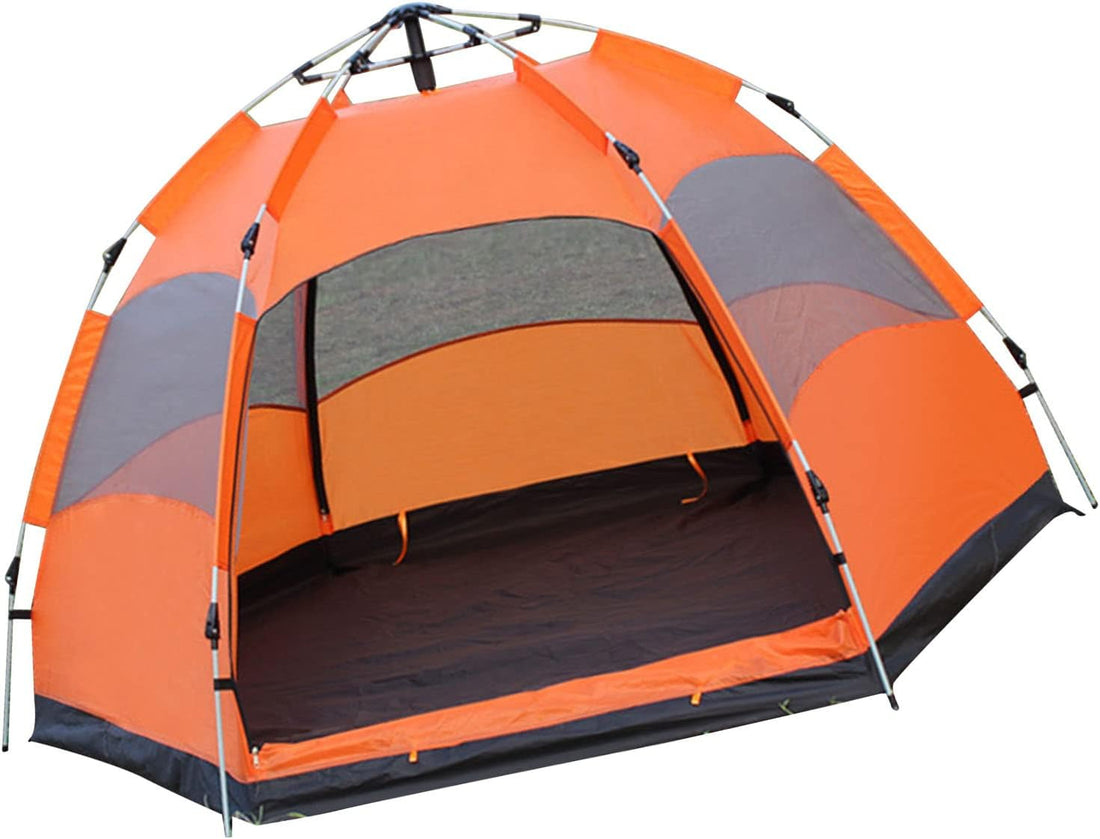 8-Person Hex Tent – Orange