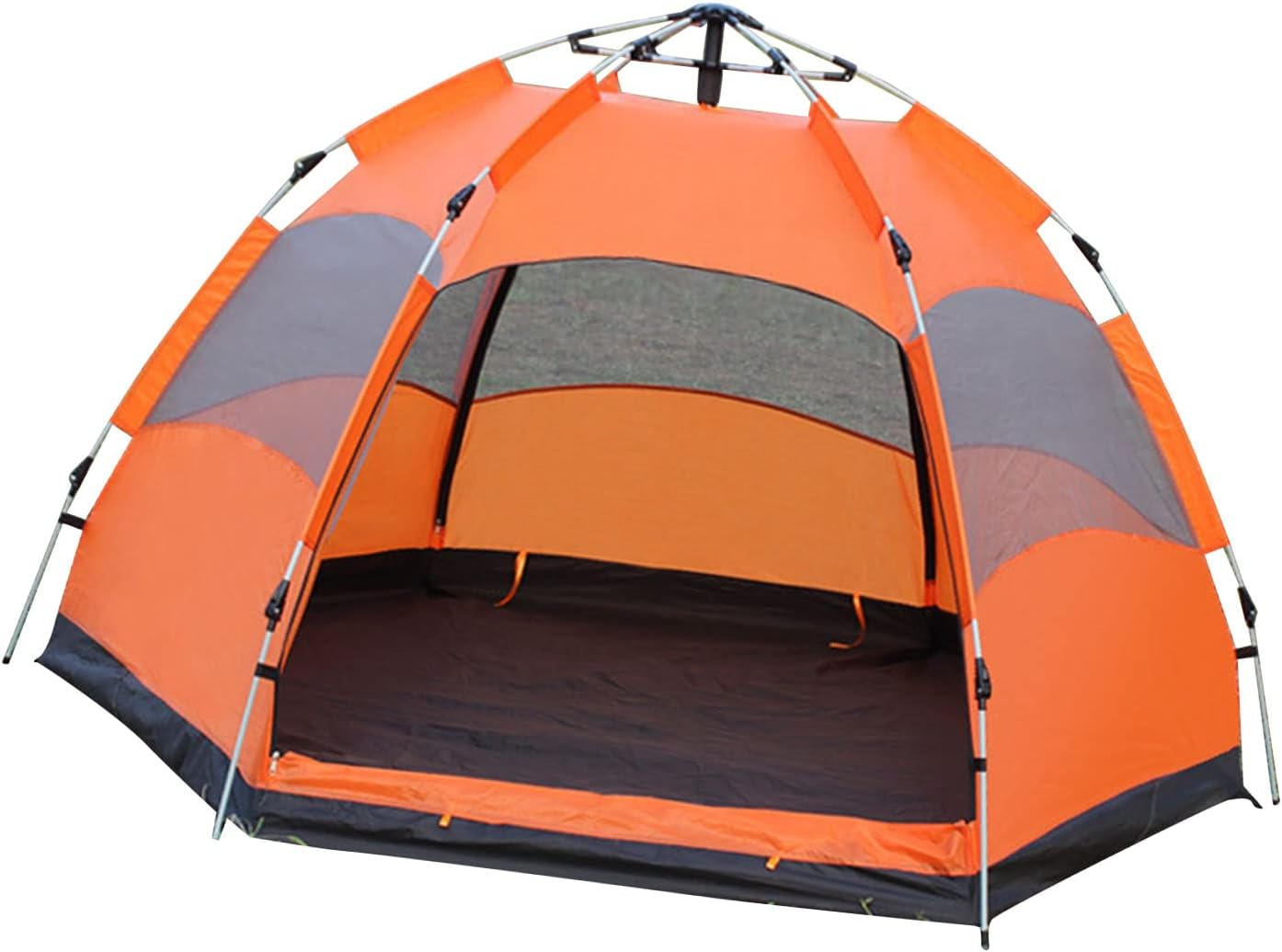 8-Person Hex Tent – Orange