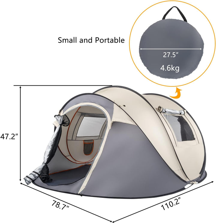 4-Person Pop-Up Tent