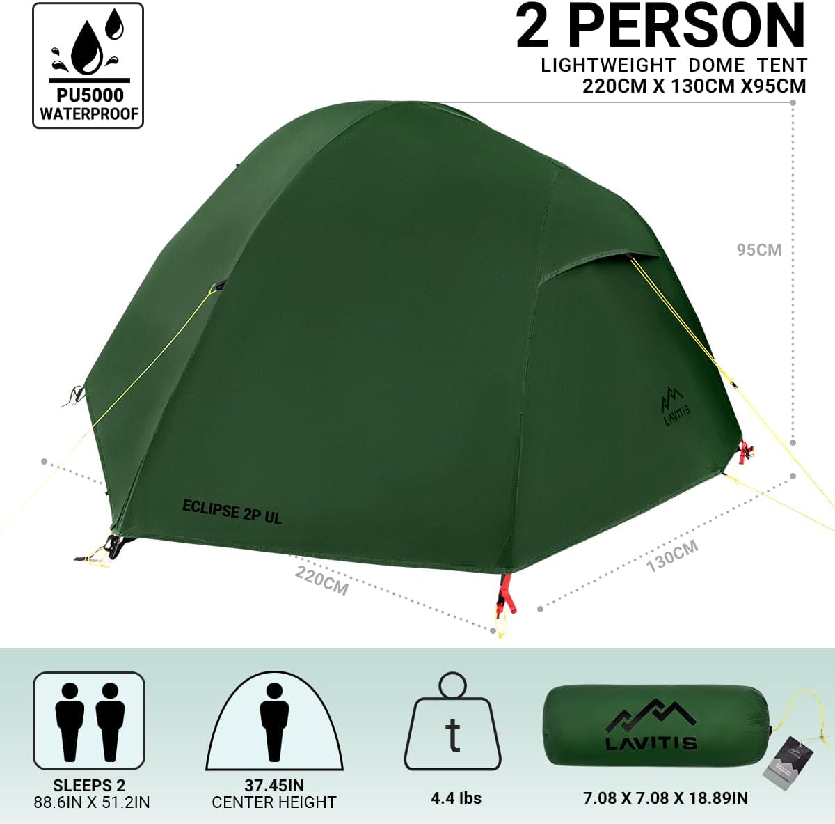 2P Ultralight Tent