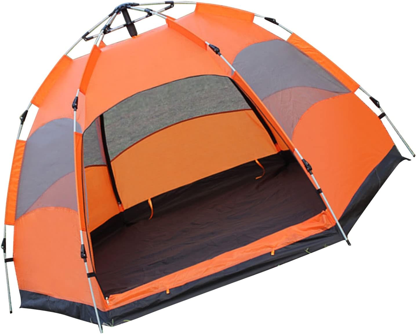 8-Person Hex Tent – Orange