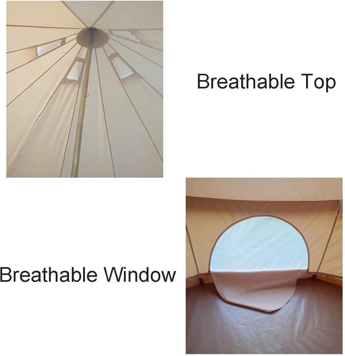 1-12P Outdoor Bell Tent