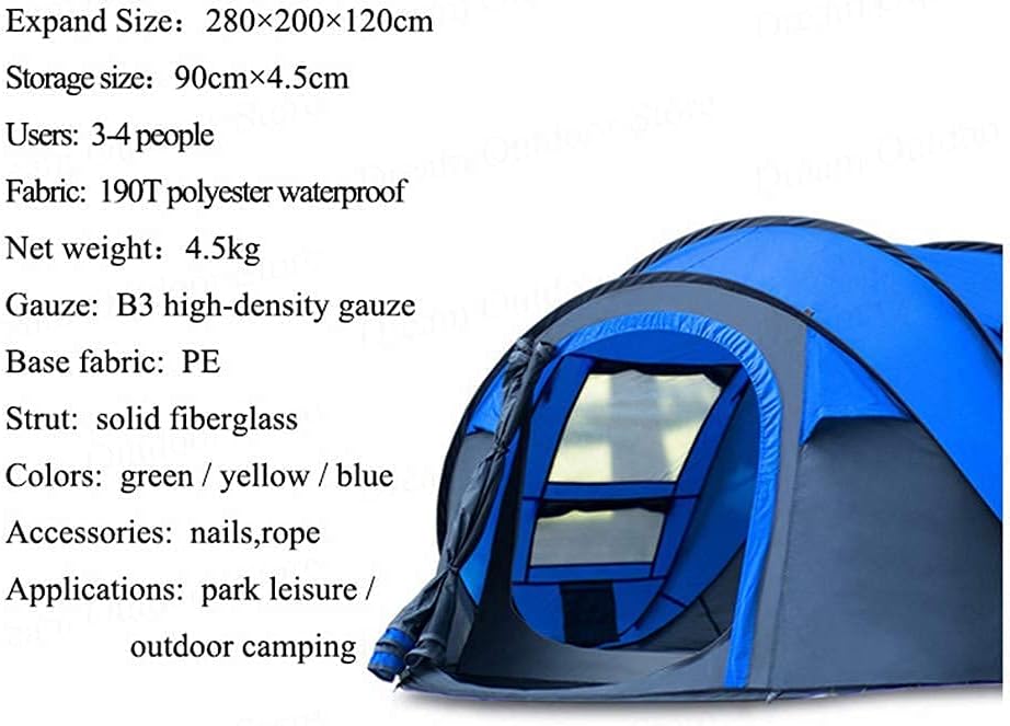 Auto Pop-Up Family Tent