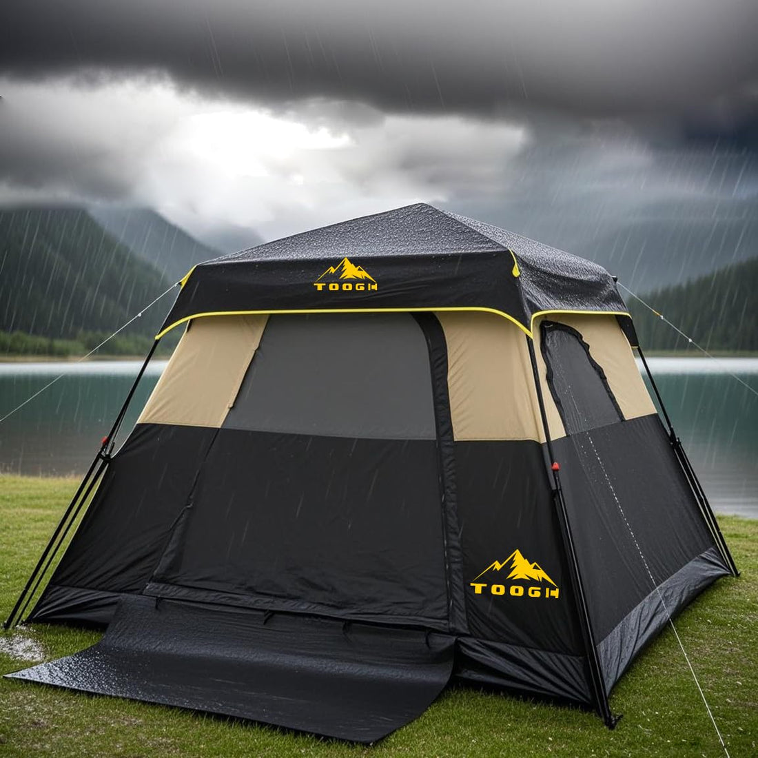 3-6P Instant Cabin Tent