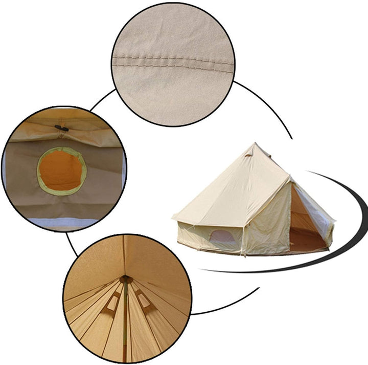 1-12P Outdoor Bell Tent
