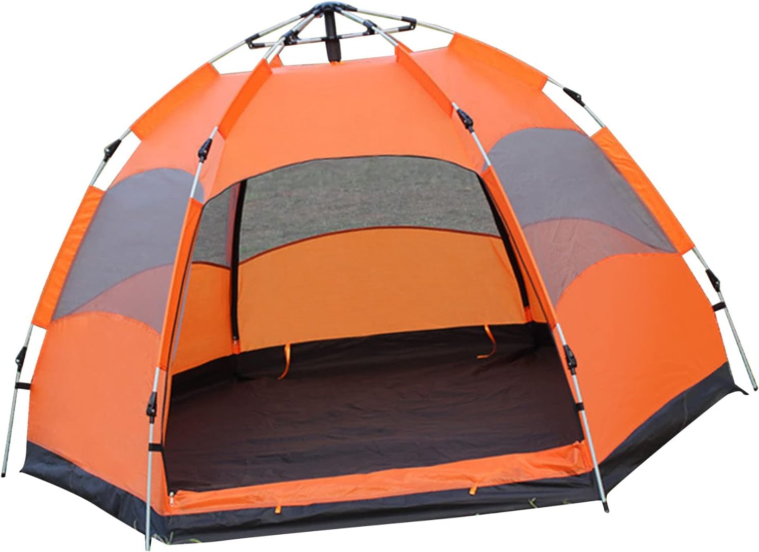 8-Person Hex Tent – Orange