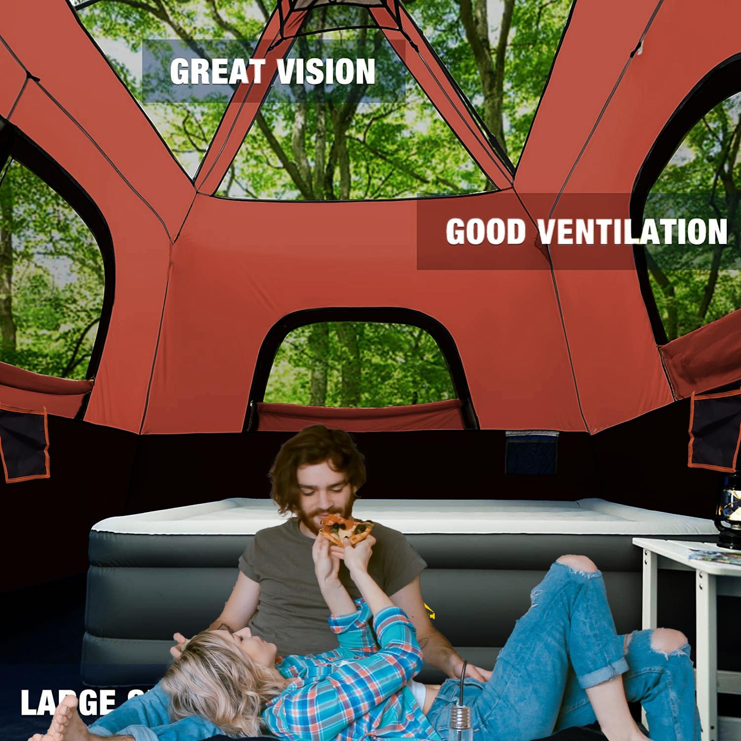 3-6P Instant Cabin Tent