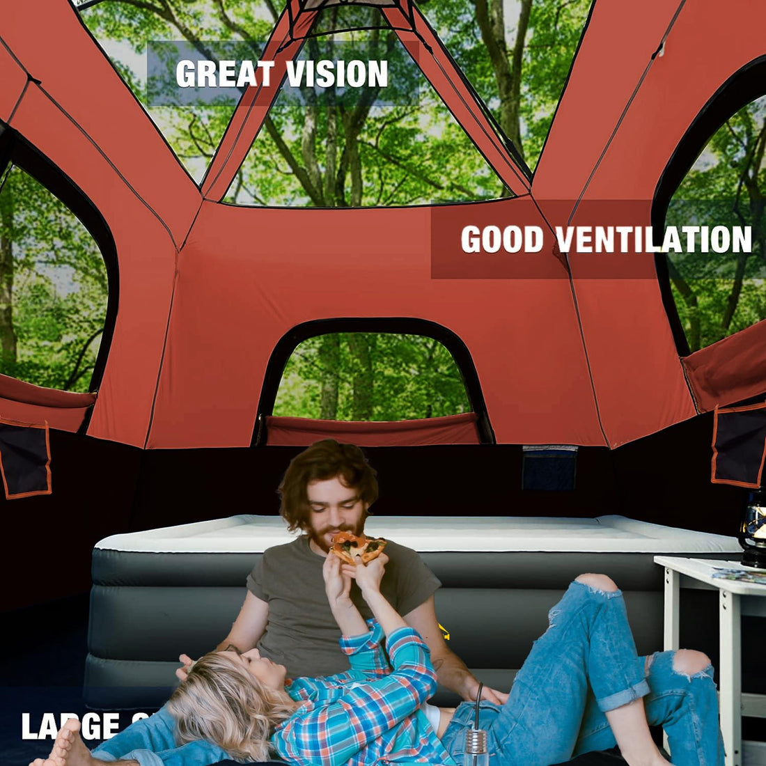 3-6P Instant Cabin Tent