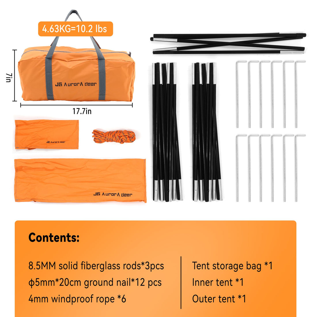 Multi-Person Camping Tent