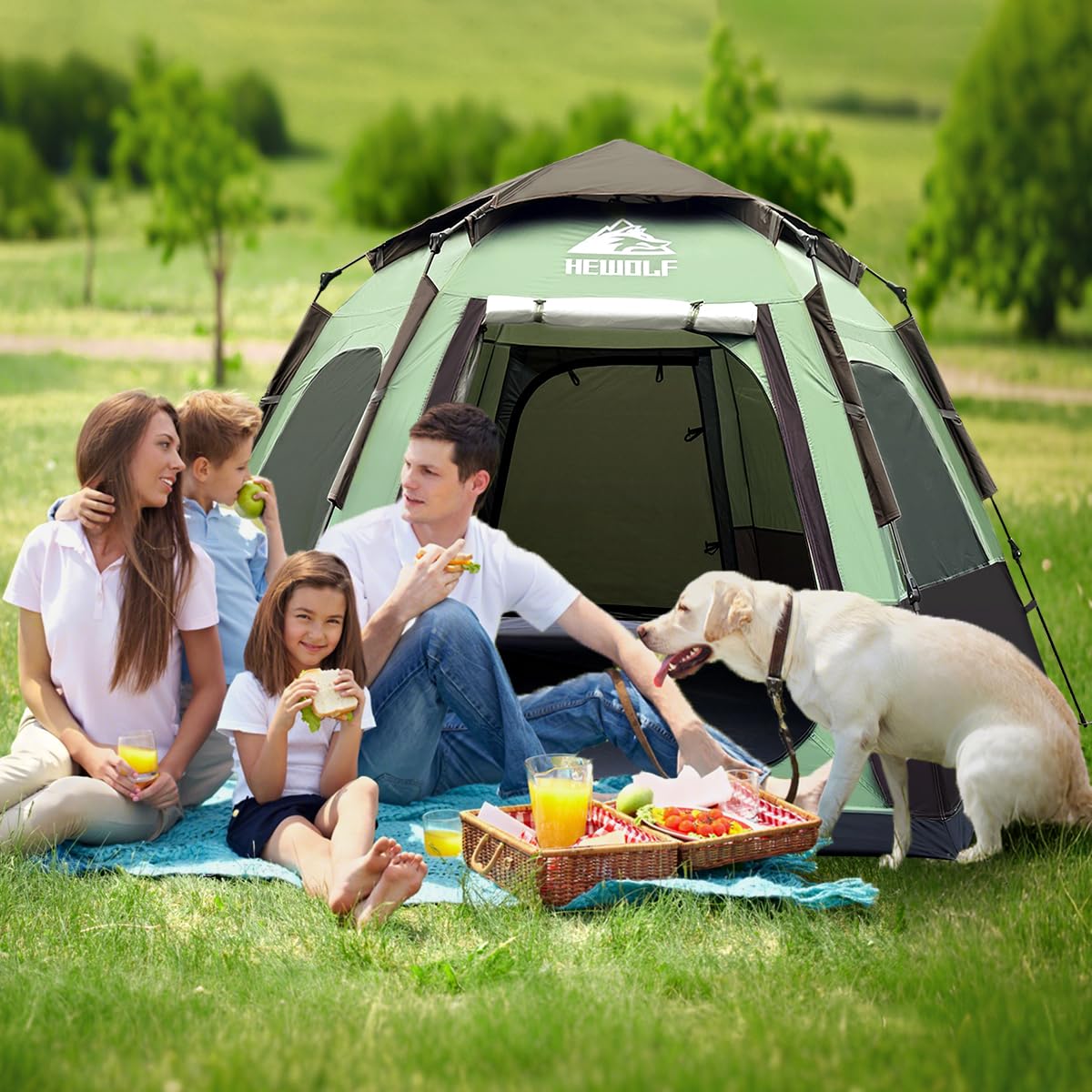 Hewolf Pop Up Tent