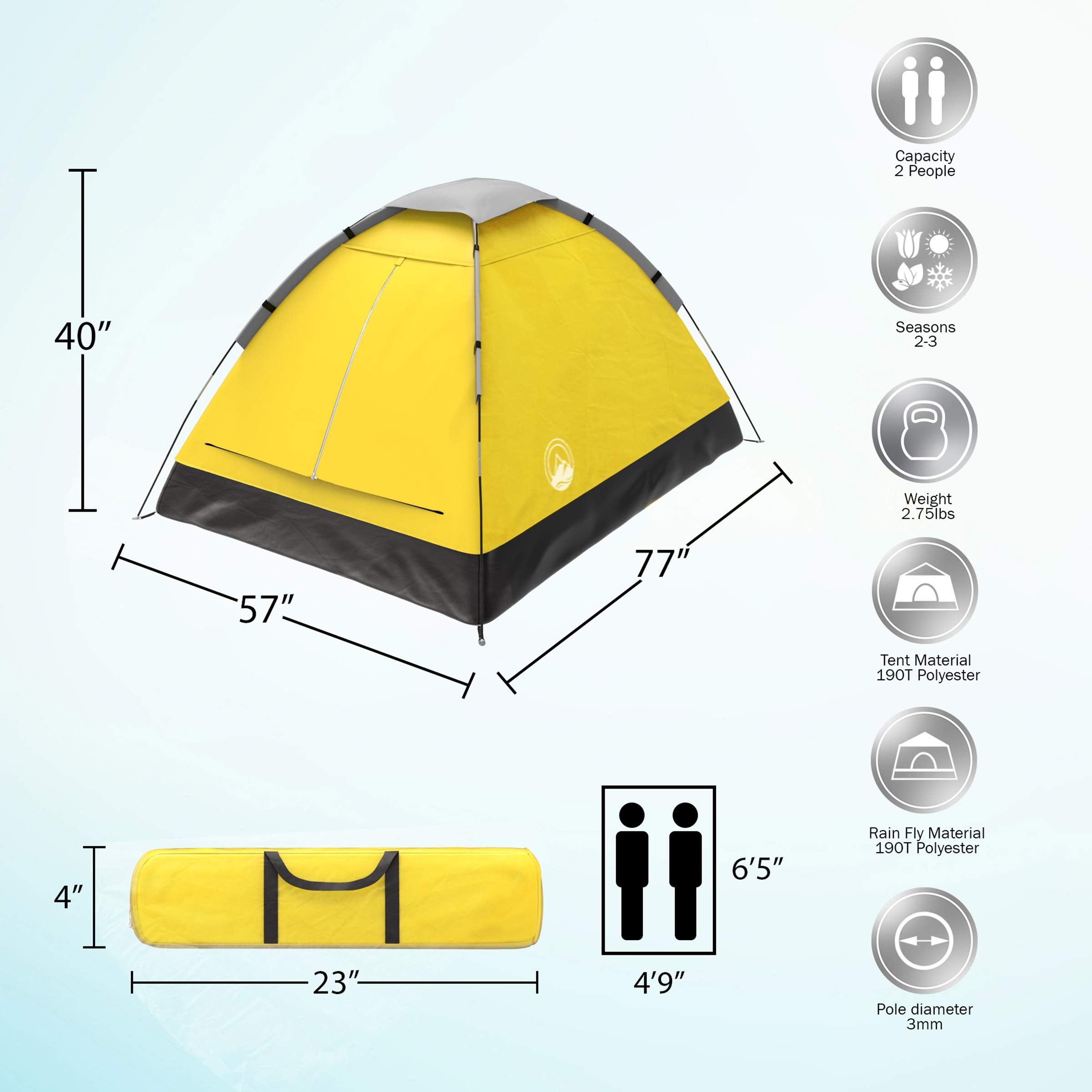 2-Person Dome Tent