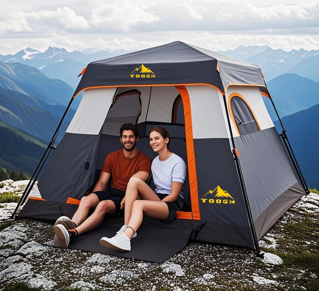 3-6P Instant Cabin Tent