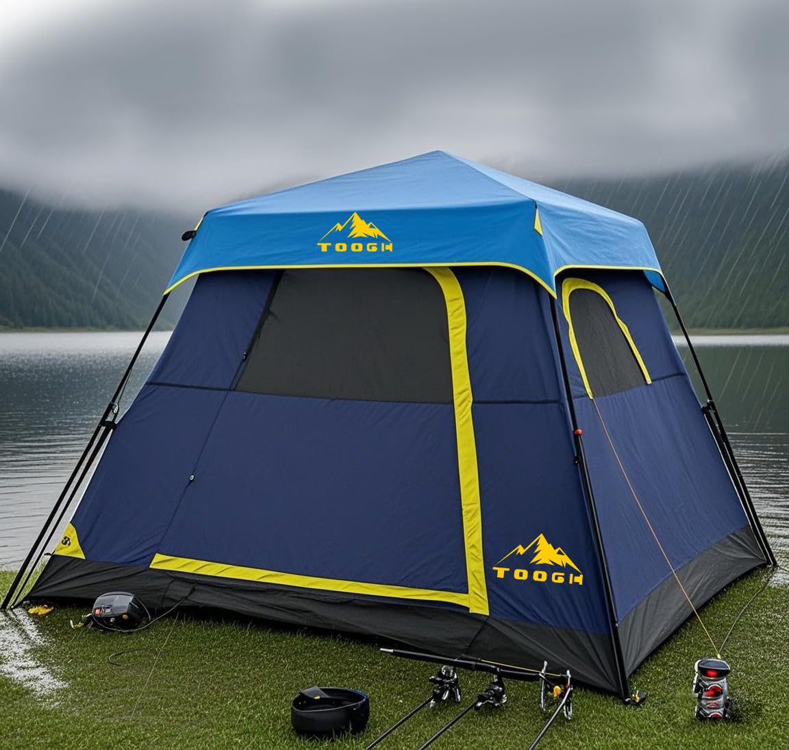 3-6P Instant Cabin Tent