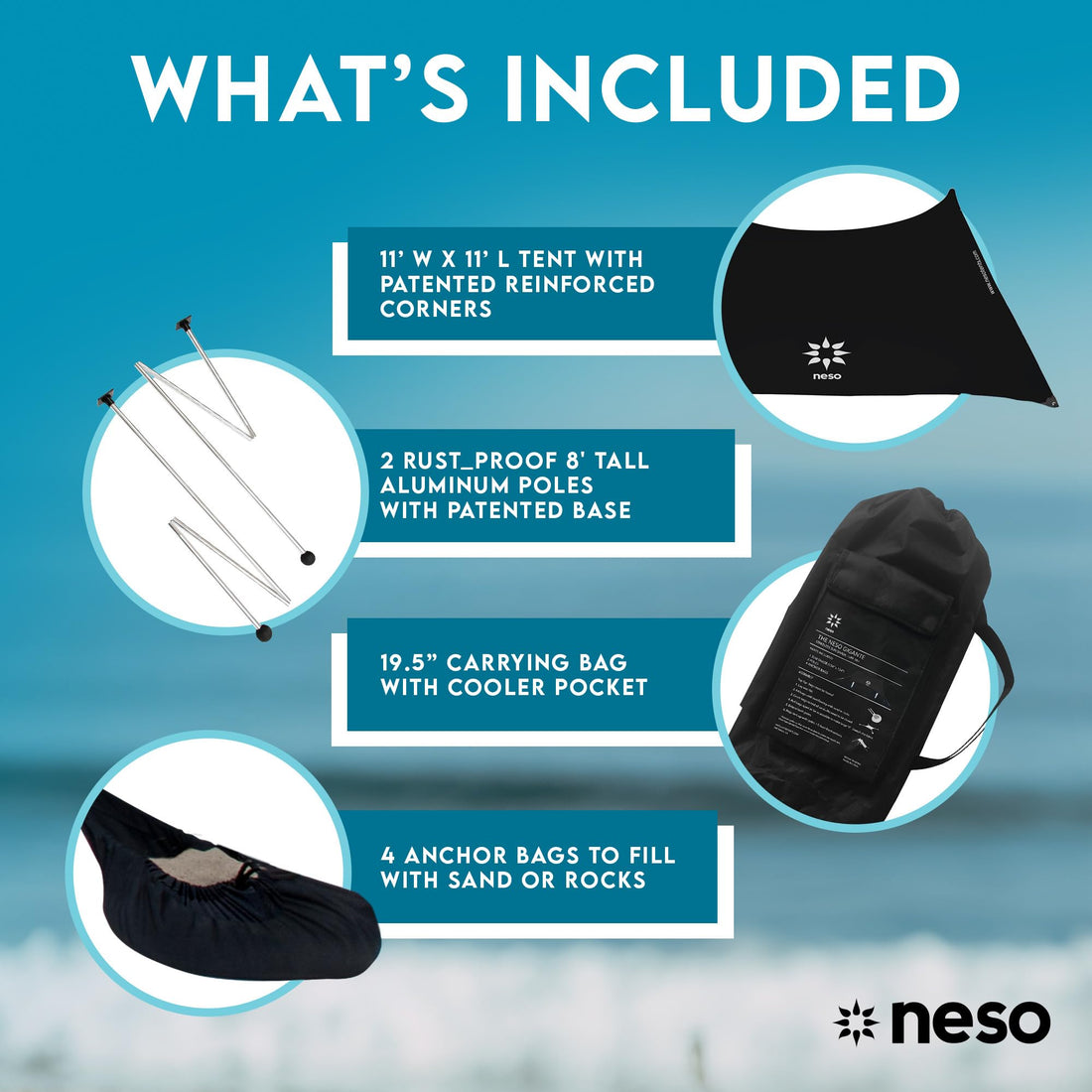 Neso Beach Tent