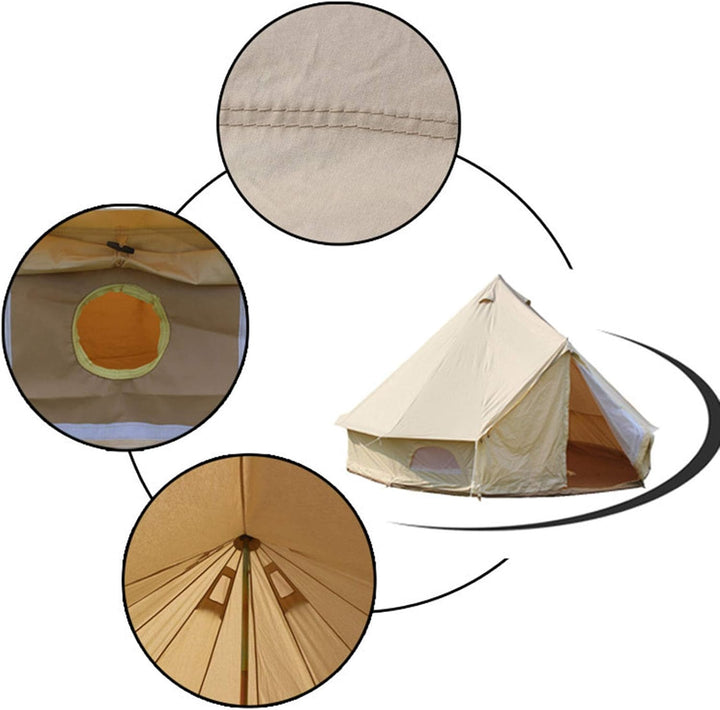 1-12P Outdoor Bell Tent