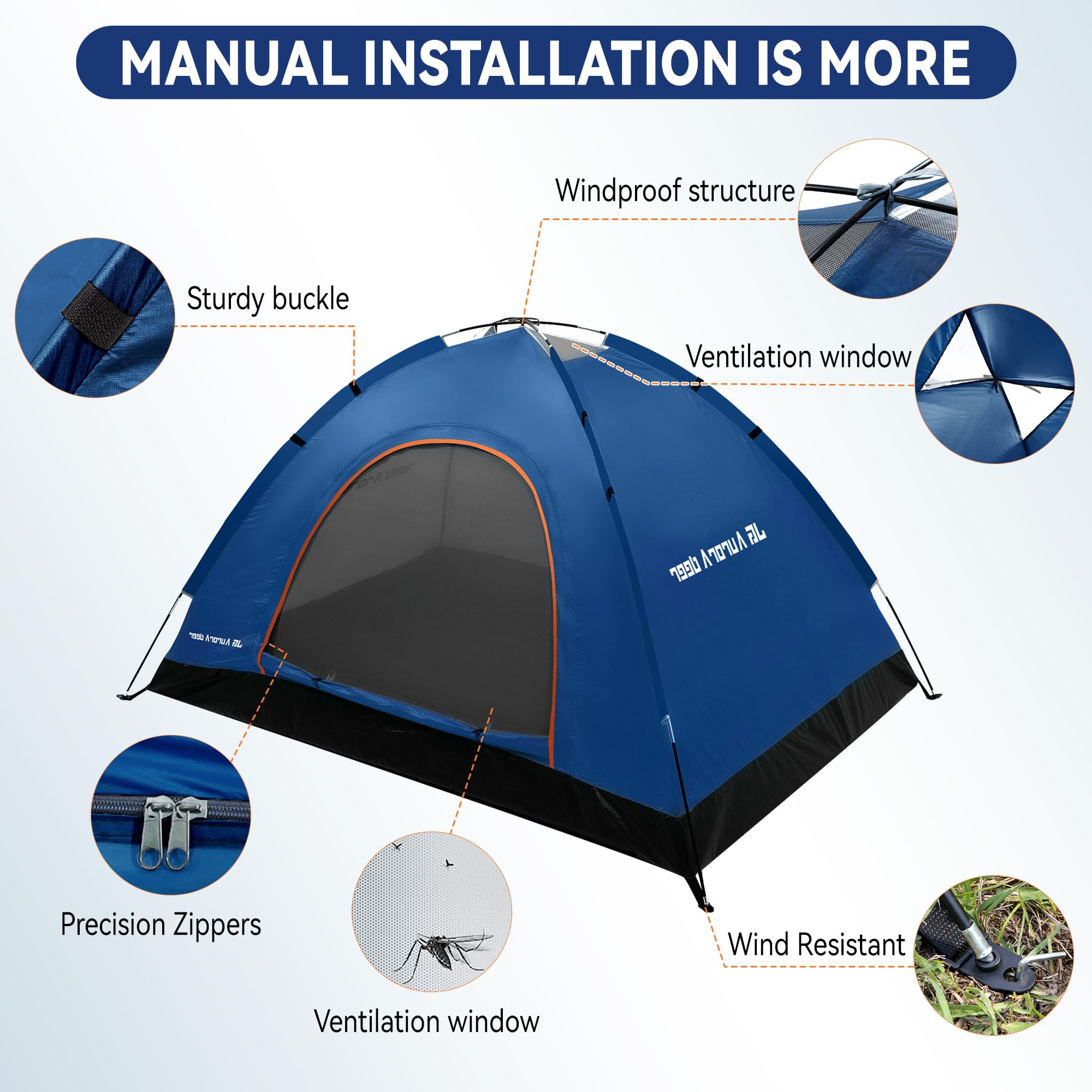 Multi-Person Camping Tent