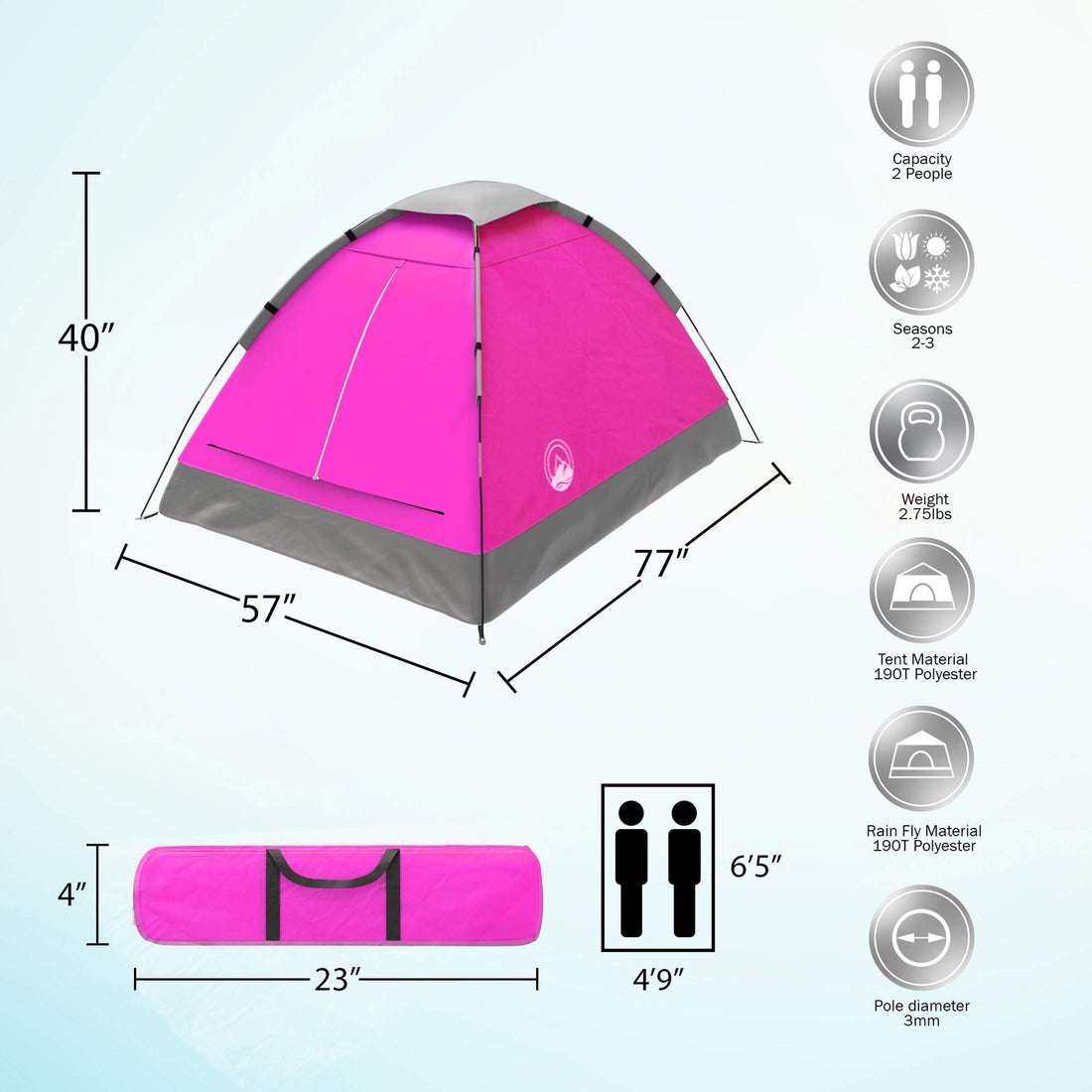 2-Person Dome Tent