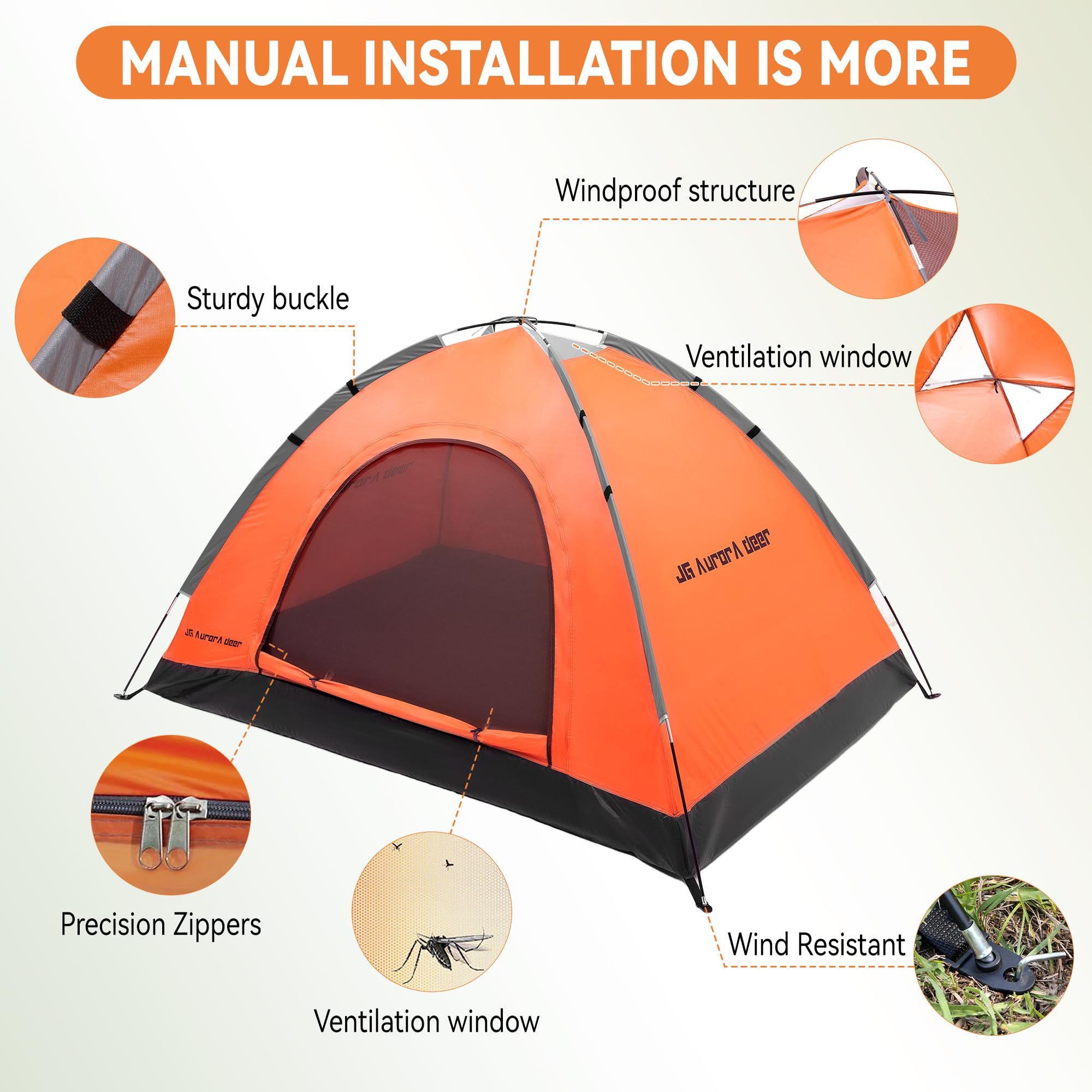 Multi-Person Camping Tent