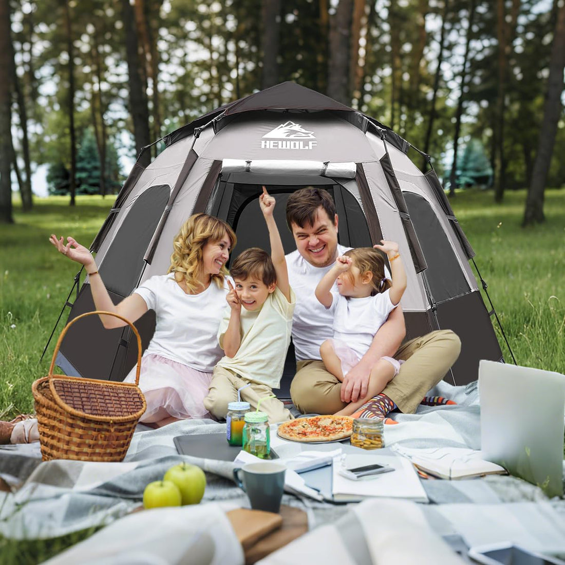 Hewolf Pop Up Tent