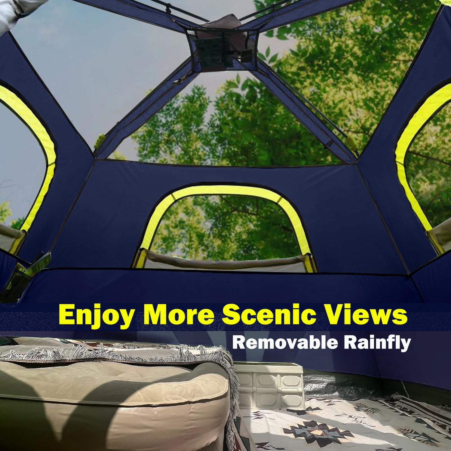 3-6P Instant Cabin Tent