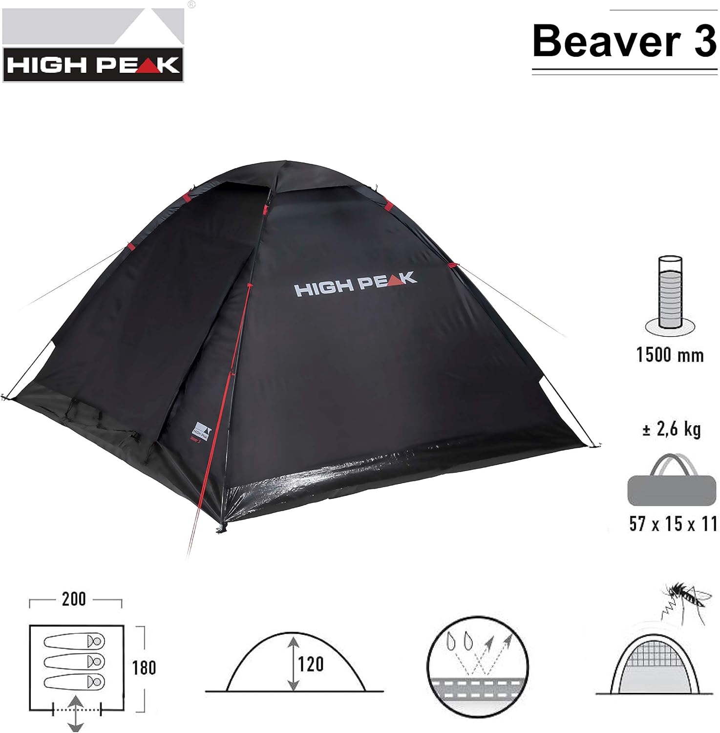 Beaver 3 Tent