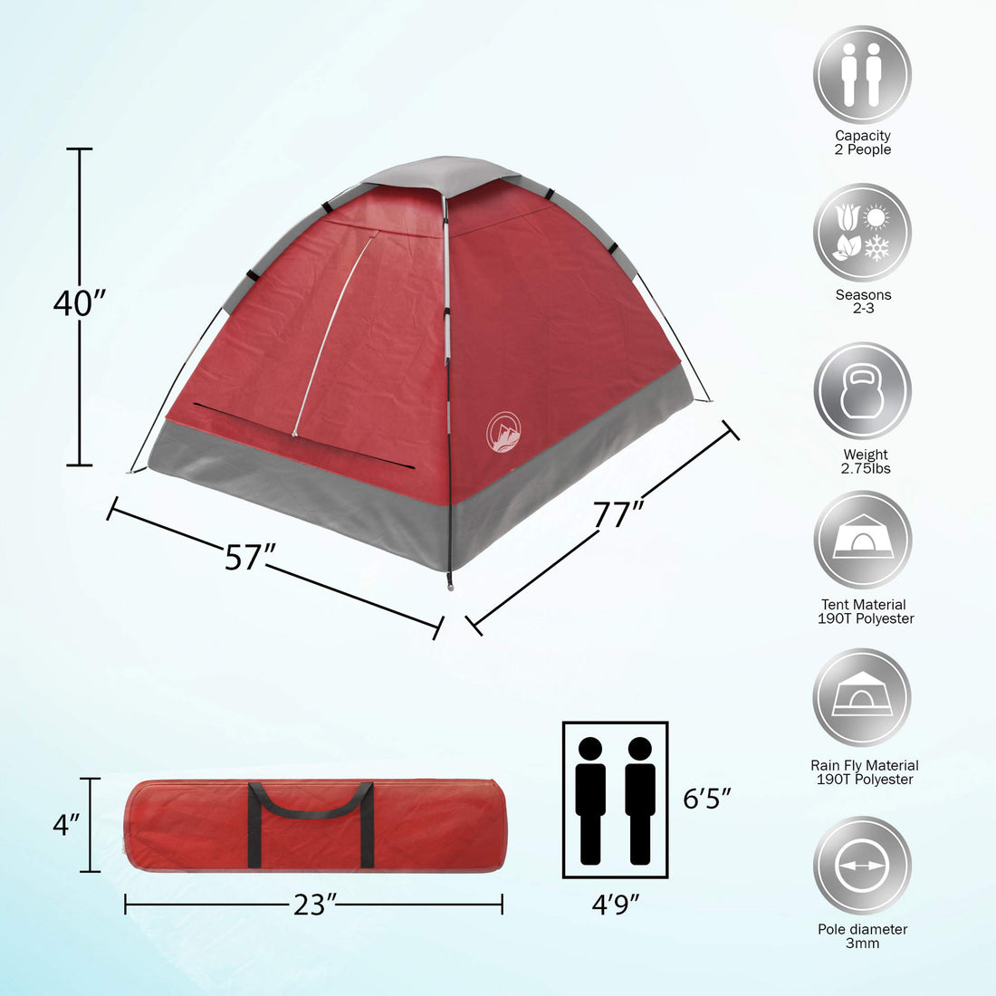 2-Person Dome Tent