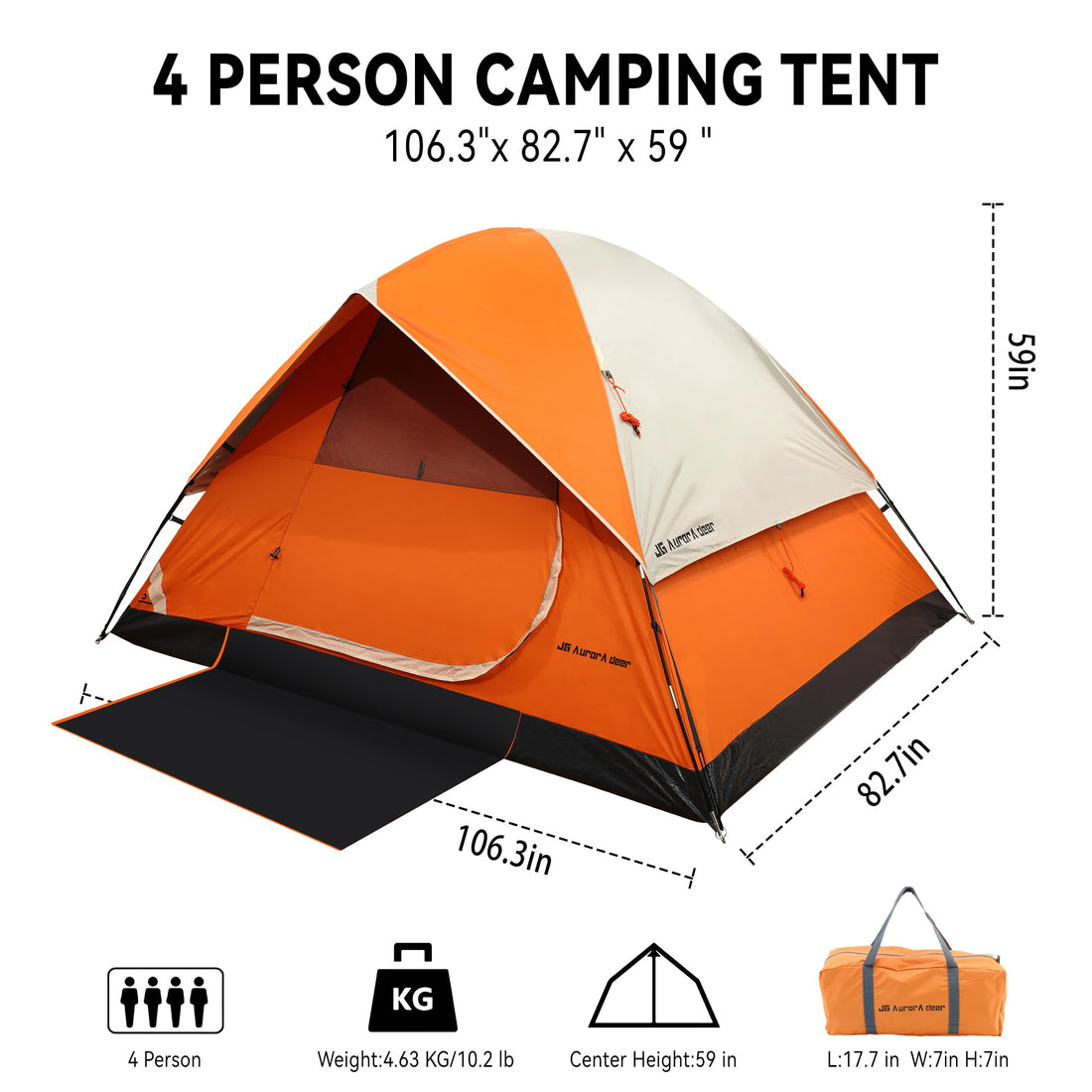 Multi-Person Camping Tent