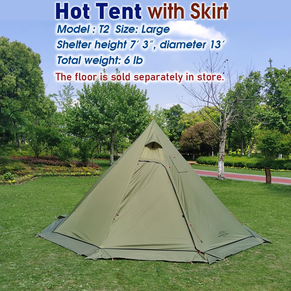 4-Person Tipi Tent