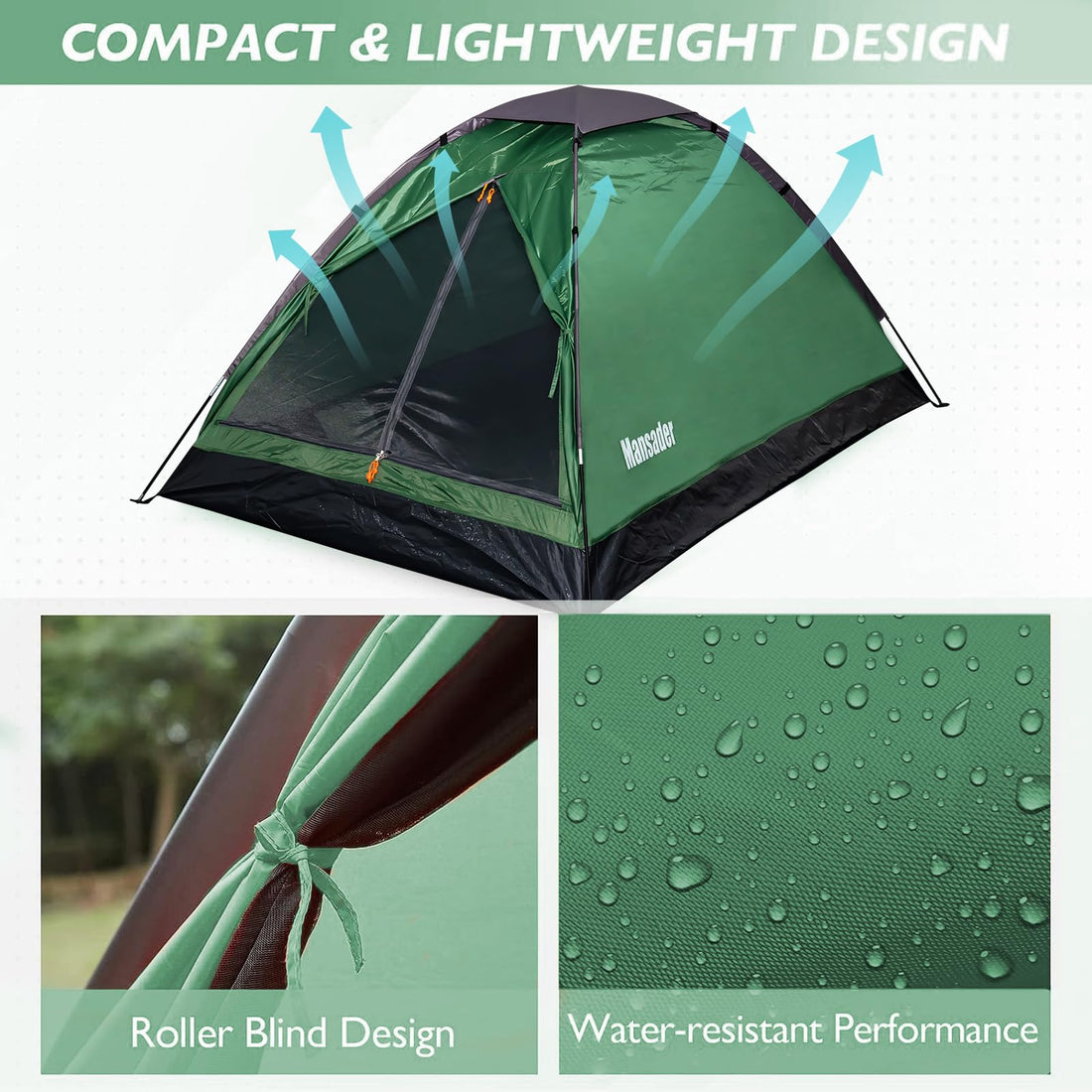 2-Person Camping Tent
