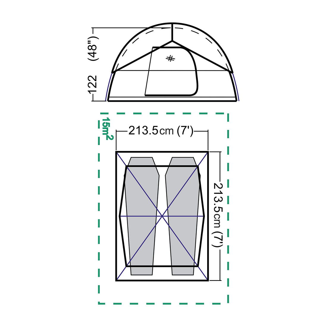 Coleman Sundome Tent