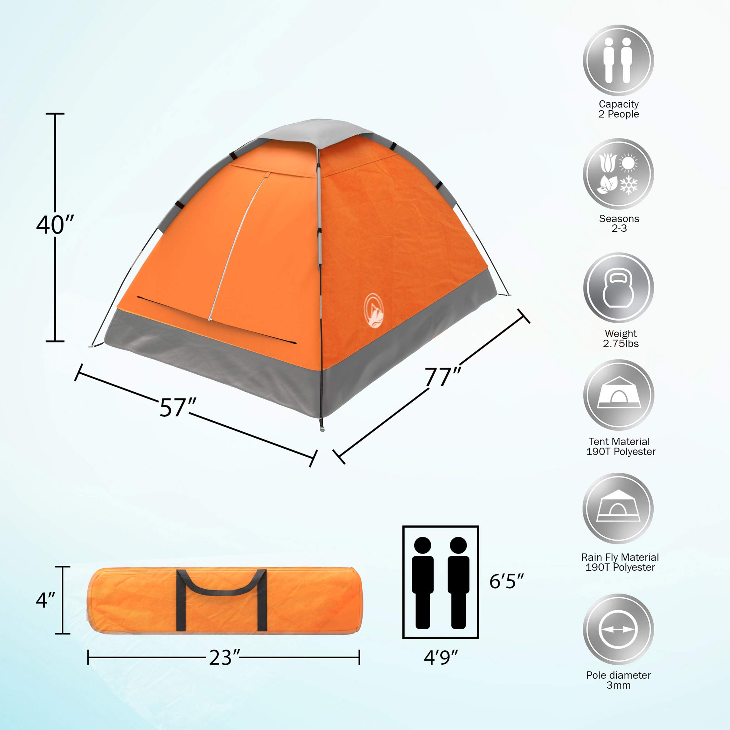 2-Person Dome Tent