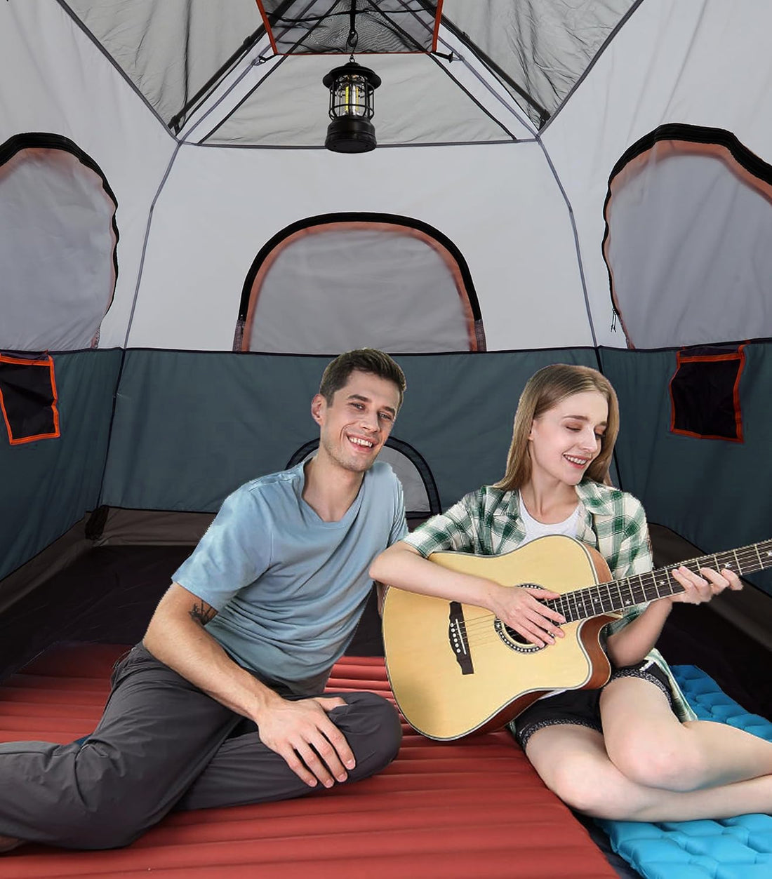 3-6P Instant Cabin Tent