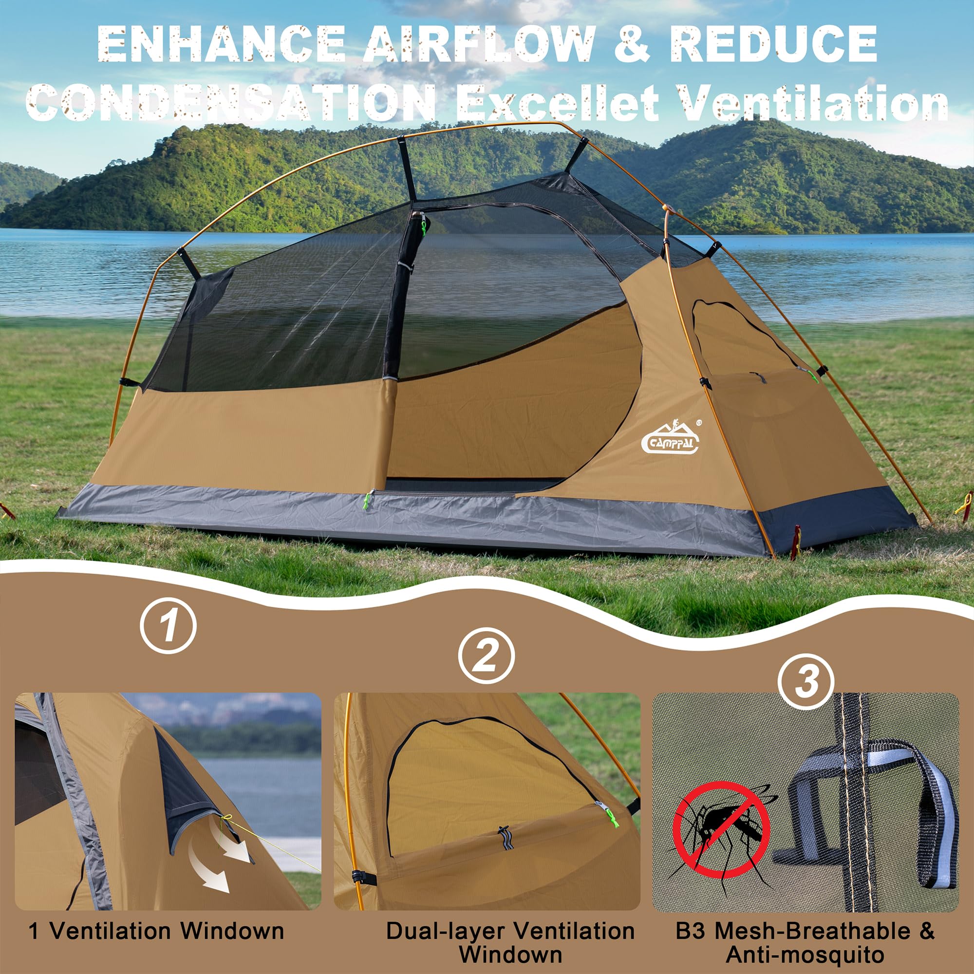 1P Backpacking Tent