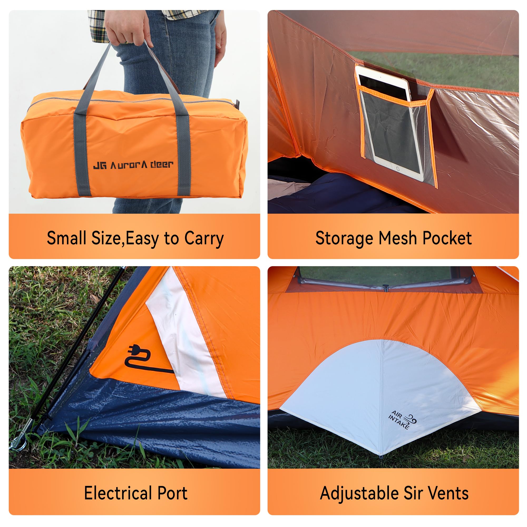 Multi-Person Camping Tent