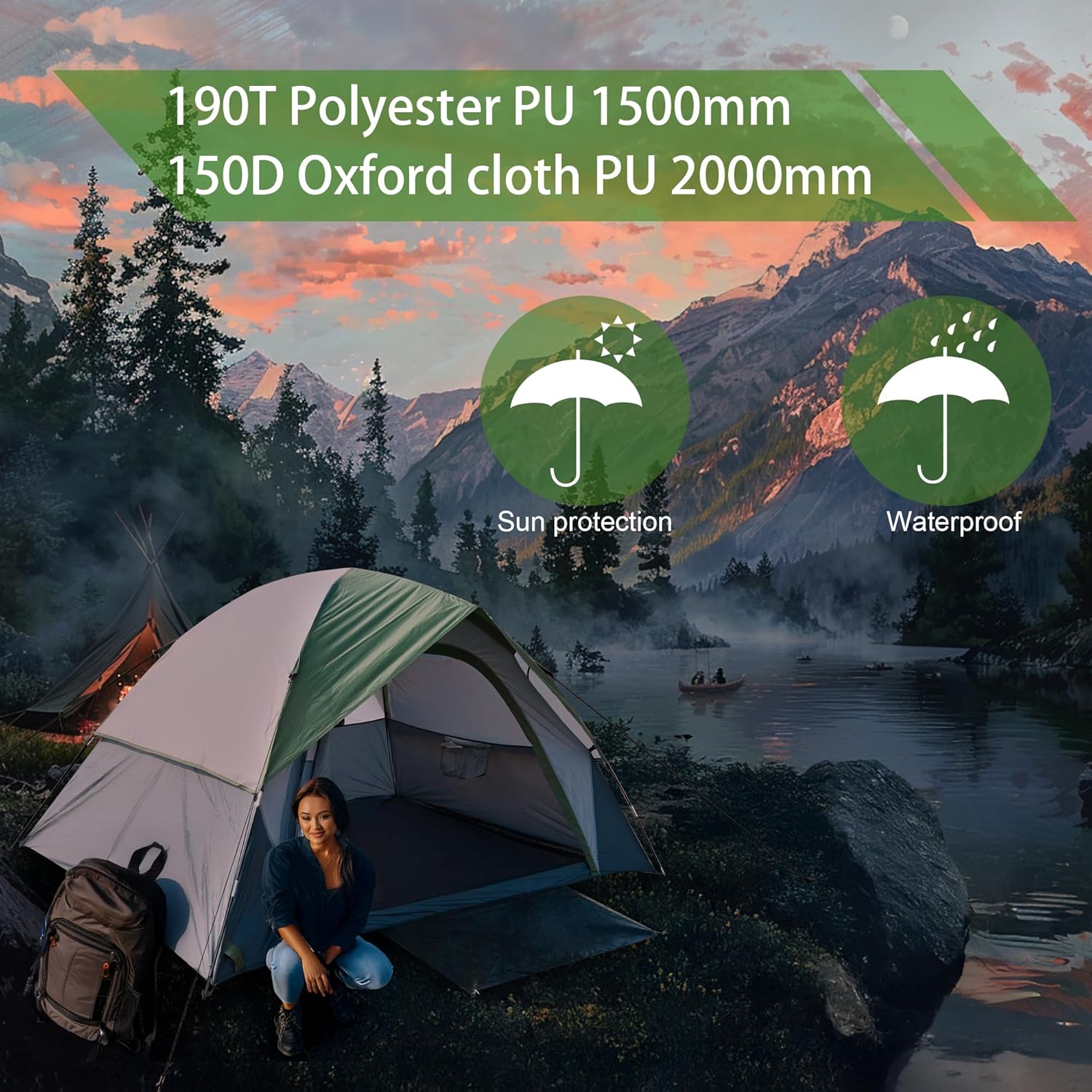 2-Person Dome Tent