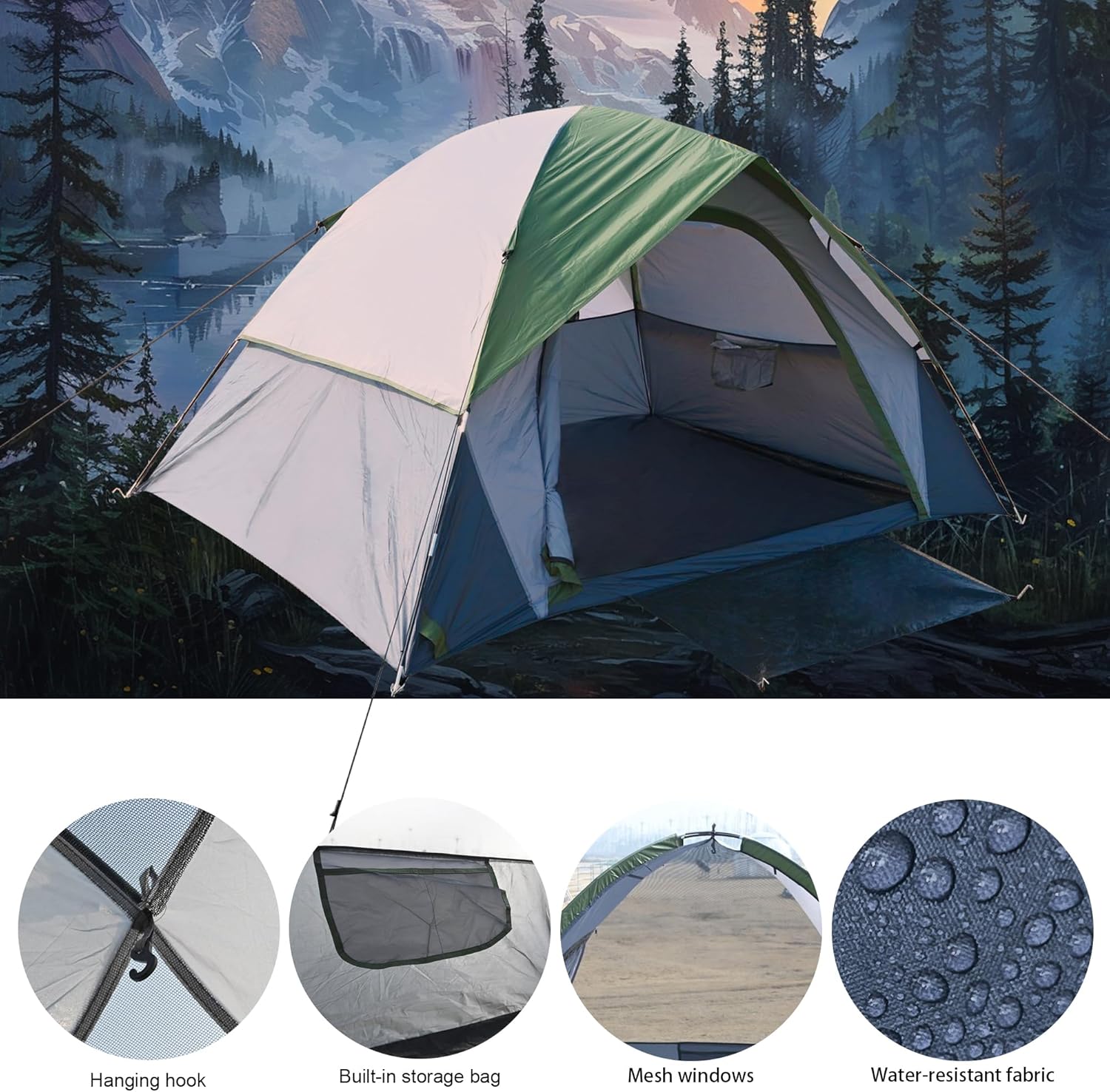 2-Person Dome Tent