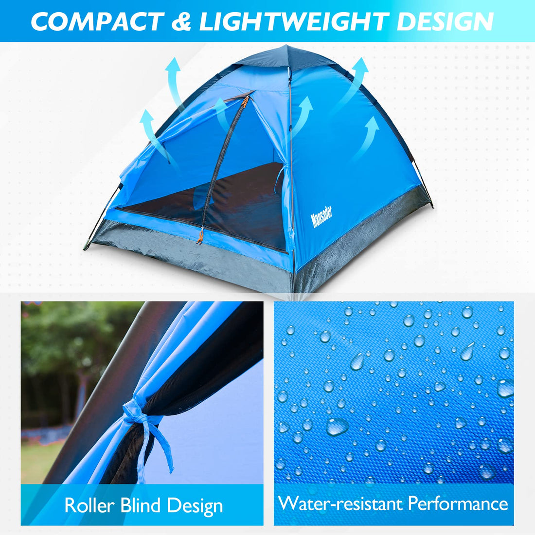 2-Person Camping Tent