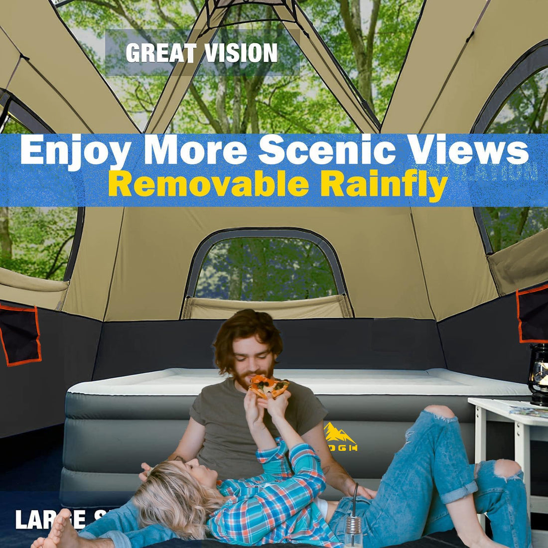 3-6P Instant Cabin Tent